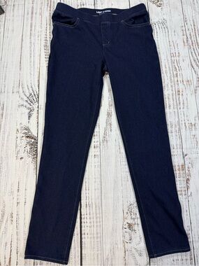 Lands' End Dark Indigo Stretch Jeggings